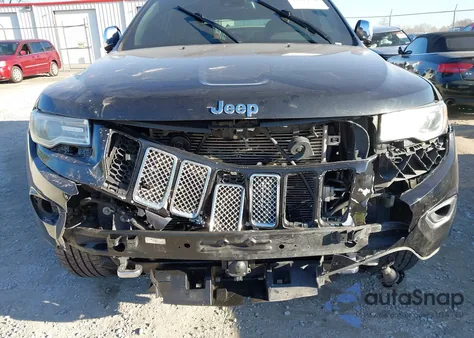 2015 Jeep Grand Cherokee Overland из США, поврежденный, VIN 1C4RJFCTXFC787947